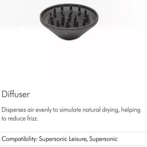 Dyson Supersonic Diffuser